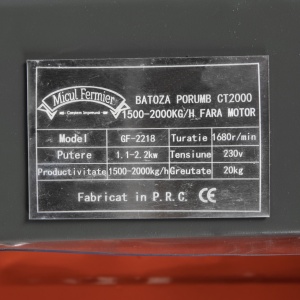 CT2000 1500-2000kg/h maize chopper without engine - Img 4