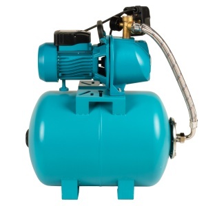 Detoolz 1.1 kW pressure booster, maximum flow rate 2480 l/h, maximum delivery head 45 m, cast iron pump body, 50-litre tank, ejector - Img 7