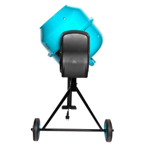 Detoolz concrete mixer, 160-litre capacity, 1000W power, cast iron mixing drum, with wheels - Img 2