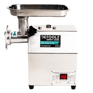 Detoolz meat mincer, 350W, 60 kg/h, stainless steel, with 2 screens - Img 2