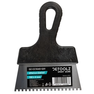 Detoolz serrated scraper, 150x4mm G01