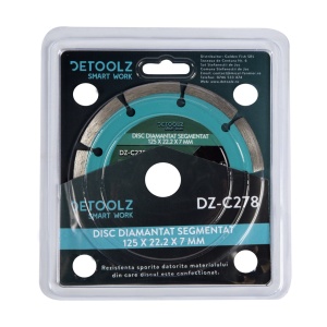Disc diamantat segmentat 125x22.2x7mm - Img 2