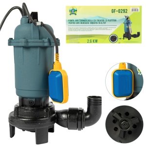 EUROAQUA Dirty water pump with chopper and float - Img 8