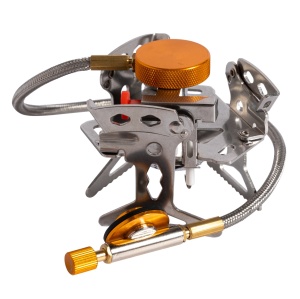 Folding camping stove with piezo ignition 150*85mm - Img 8