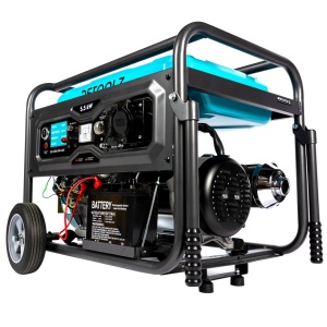 Generator Detoolz 5.5kW 2P230 B4T pornire electrica 25L cu roti G02 - Img 5