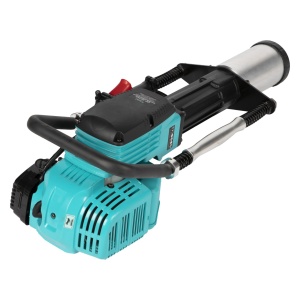 Masina batut stalpi, Detoolz, capacitate cilindrica 52CC, putere 2CP, motor benzina 2 timpi, energie maxima de impact 55J, frecventa maxima impact 1350 BPM - Img 3