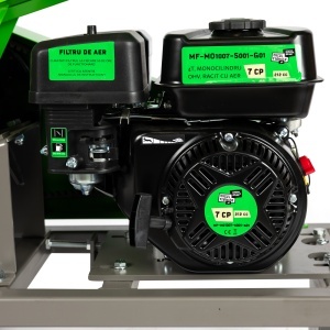 Micul Fermier branch shredder, 7 HP petrol engine, maximum cutting diameter 60 mm, for briquettes - Img 3