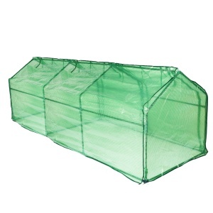 Micul Fermier Polyethylene Mini Greenhouse 4 x 1 x 0.8m, 140g/m²