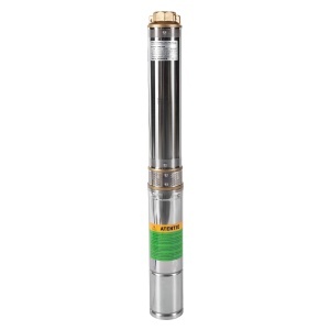 Micul Fermier submersible pump, 1.1 kW, maximum flow rate 6,300 l/h, maximum delivery head 53 m, 8 impellers