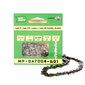 Micul Padurar chain, 8'' 1/4'' 1.1mm 46P 23D semi-chisel - Img 4