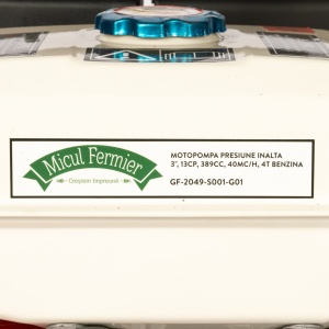 Motopompa Micul Fermier 13CP 389cc, benzina 4T, racord 2.5", debit 40000l/h - Img 9