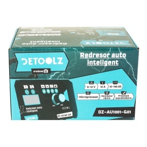 Redresor auto Detoolz, 120W 6V-12V 10A 10-150Ah CM - Img 8