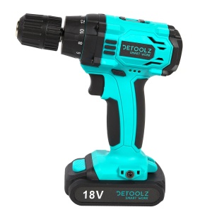 Screwdriver with 18V Li-ion battery