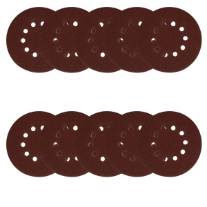 Set of 10 sanding paper P80 10 sheets 215mm - Img 4