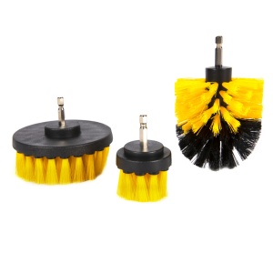 Set of 3 cleaning brushes for bormasini