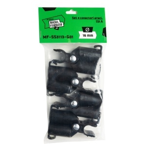 Set of 4 Micul Fermier Type A plough couplings, Ø16mm