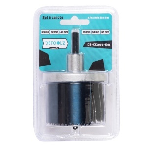 Set of 6 drill bits: 25/32/40/45/54/65 mm - Img 2