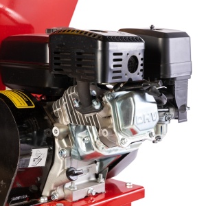 Small Wood chipper, Ø76mm, 6.5 HP petrol engine for sawdust - Img 5