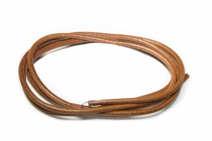 Strap for car sewn leather