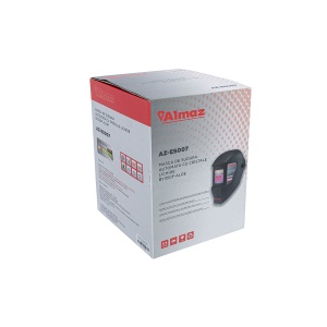 Welding mask Almaz, Automatic, viewing area 90x35mm, 2 welding arc sensors, for welding - Img 2