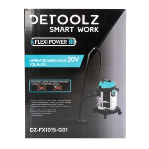 20V wet and dry vacuum cleaner, 20L capacity - Img 5