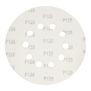 Abrasive paper set 215mm P120 10 holes, sander - Img 2