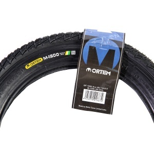 Anvelopa bicicleta 14x2.00", ETRTO 50-254, model M-1500, negru, profil Street - Img 3