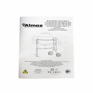 Betoniera 140L 850W HCM500 - Img 2