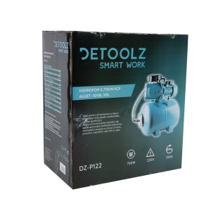 Detoolz 0.75 kW, flow rate 3300l/h, pumping head 45m, cast iron pump casing, cylinder volume 50 litres - Img 6