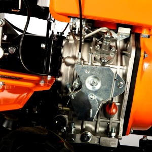 Detoolz 11CP 418cc rotary tiller, diesel, 4-stroke, 3-speed, electric start, with wheels - Img 7