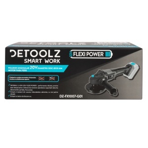 Detoolz 20V angle grinder, disc diameter Ø125, brushless motor - Img 11
