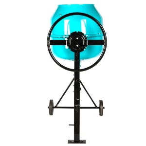 Detoolz concrete mixer, 140-litre capacity, 850W power, cast iron mixing drum, with wheels - Img 10