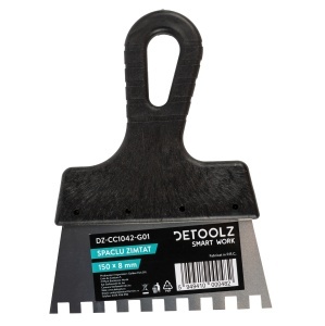 Detoolz serrated scraper, 150x8mm G01