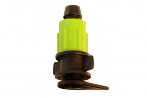 Dripband connection coupling with Lay Flat tube