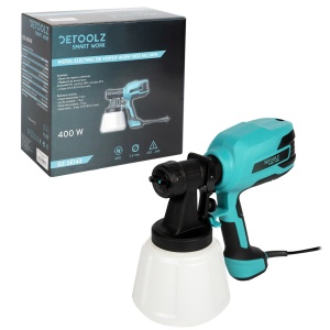 Electric paint spray gun 400W 1000 ml/min - Img 9