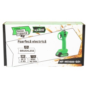 Foarfeca electrica Micul Fermier 20V, 2 Ah, capacitate maxima de taiere 40mm, Brushless - Img 7