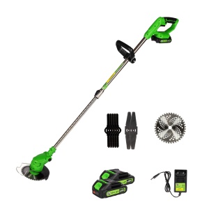 Micul Fermier 20V Electric Trimmer (Brushcutter), 2 x 1.5Ah batteries