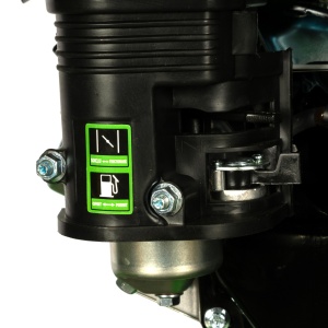 Micul Fermier branch shredder, 18 HP petrol engine, maximum cutting diameter Ø120 mm, with tow hook, for briquettes - Img 8