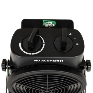 Micul Fermier electric fan heater, 1000/2000W, ceramic heating element - Img 4