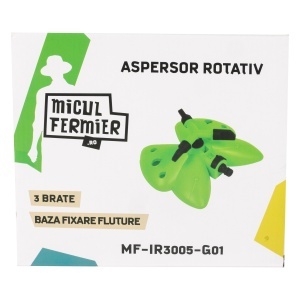 Micul Fermier rotating sprinkler, 3 arms, butterfly base G01 - Img 4