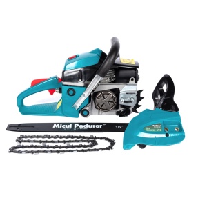 Micul Padurar 4900XC chainsaw, 49cc engine capacity, 2.6 hp, 1 x 16" chain + 1 guide bar, quick start - Img 11