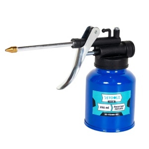 Mini pompa de ulei Detoolz, capacitate 250ml, rezervor metalic