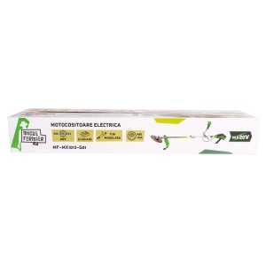 Motocoasa (Trimmer) electrica Micul Fermier 2x20V, 2 acumulatori 4Ah, maner dublu, motor fara perii - Img 10