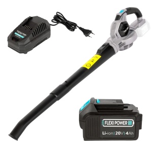 PACHET PROMO: Suflanta frunze Detoolz, 20V, 210Km/h + Acumulator + Incarcator