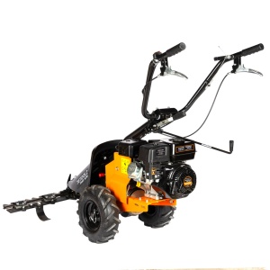 Petrol brush cutter, 7.5 hp, 212 cc, 4-stroke petrol engine, 97 cm double cutting deck - Img 21