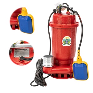 Pompa apa murdara Micul Fermier, 1.1 kW, debit maxim 15000 l/h, inaltime maxima de pompare 15 m, corp pompa fonta, cu plutitor - Img 4