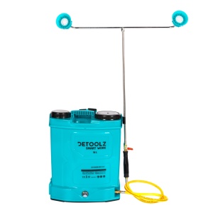 Pompa de stropit cu acumulator Li-Ion, Detoolz 16L - Img 1
