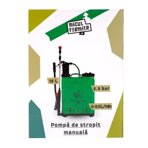 Pompa de stropit Micul Fermier, capacitate 12l, manuala - Img 12