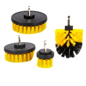 Set of 4 cleaning brushes for bormasini