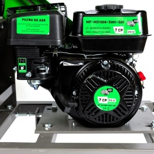 Tocator de crengi Micul Fermier, motor benzina 7CP, 80mm diametru maxim de taiere, pentru brichete - Img 5